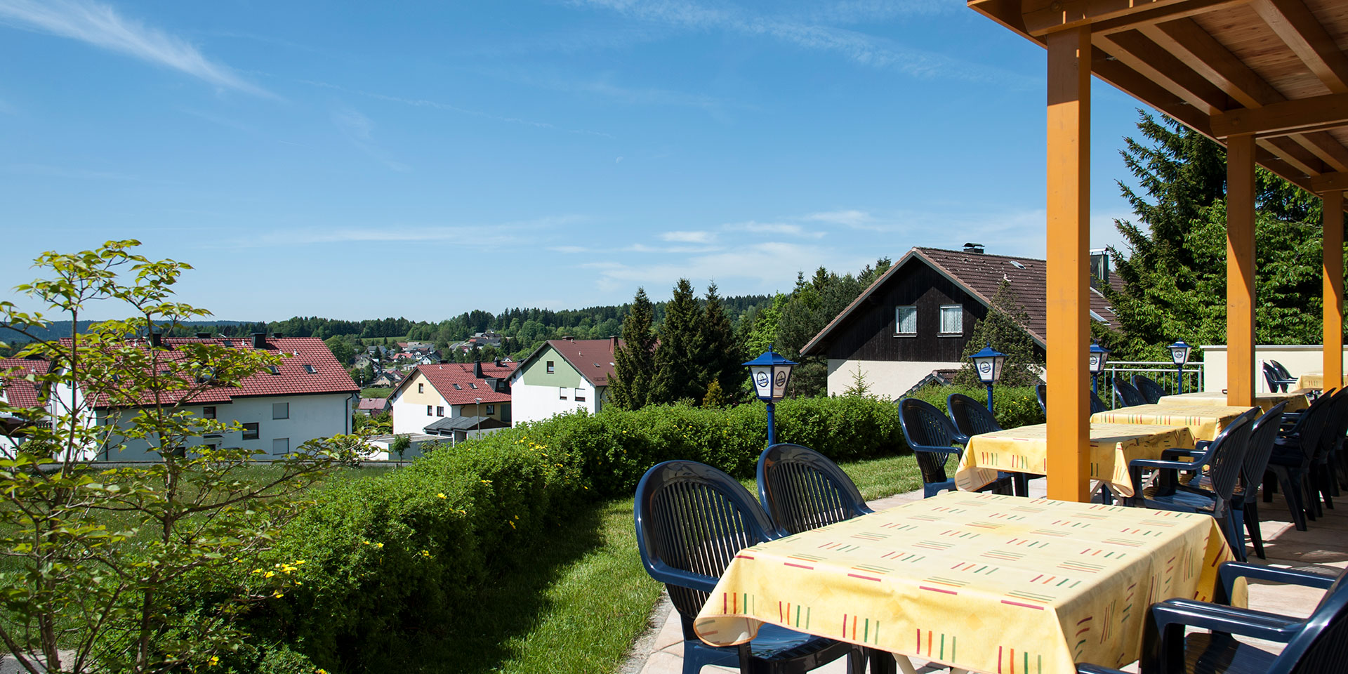 Terrasse Pension Nickl